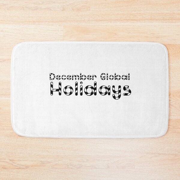 Item preview, December Global Holidays White designed and sold by DamaliePierre.