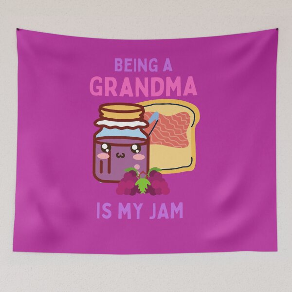 Item preview, Being a grandma is my jam  designed and sold by Vanissa Berg.