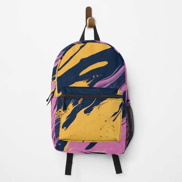 Item preview, Pink And Yellow Hand Painted Artwork designed and sold by Saraartwork.