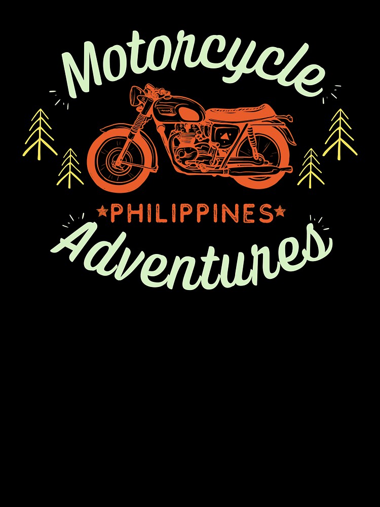 Motorcycle Adventures Vintage Philippines Southeast Asia | Baby One-Piece