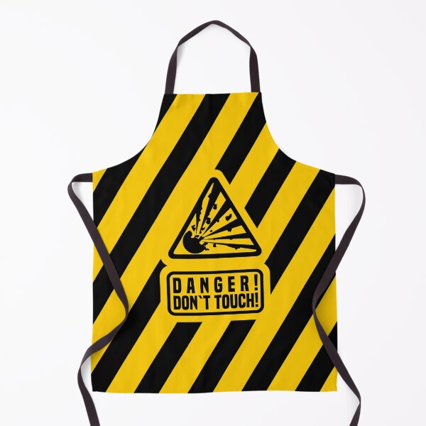 Item preview, Warning sign explosive & quot; Danger! - Don`t touch! & Quot; designed and sold by froggy-stylecom.
