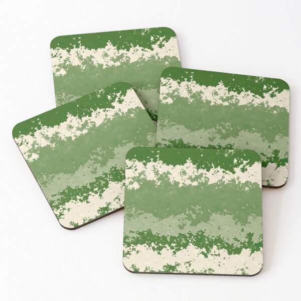 Item preview, Tones of Green Abstract Lines designed and sold by MarkUK97.