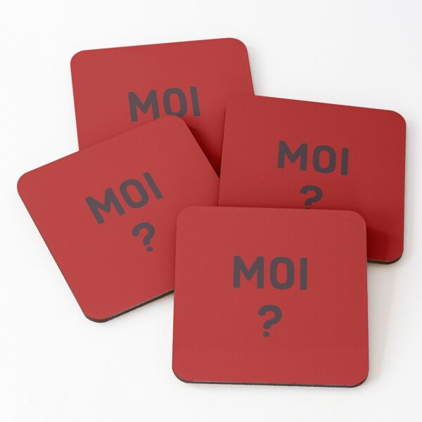 Item preview, Moi? - Black text designed and sold by FunkiFunki.