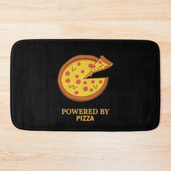 Item preview, Powered By Pizza - Pizza Day designed and sold by ManiaTeec.