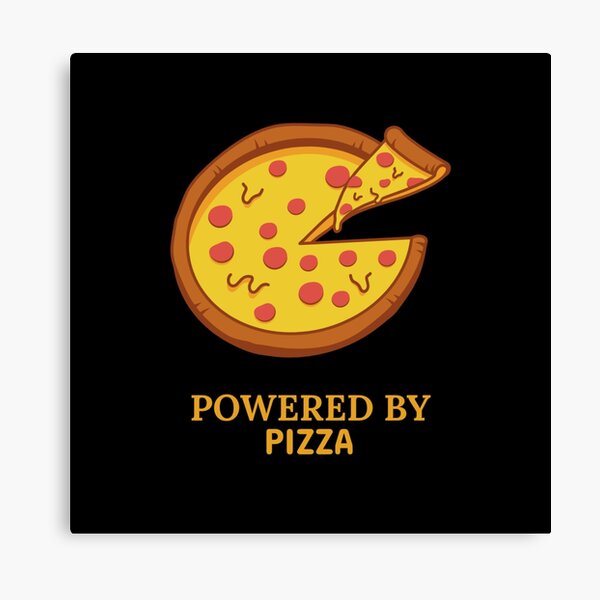Item preview, Powered By Pizza - Pizza Day designed and sold by ManiaTeec.