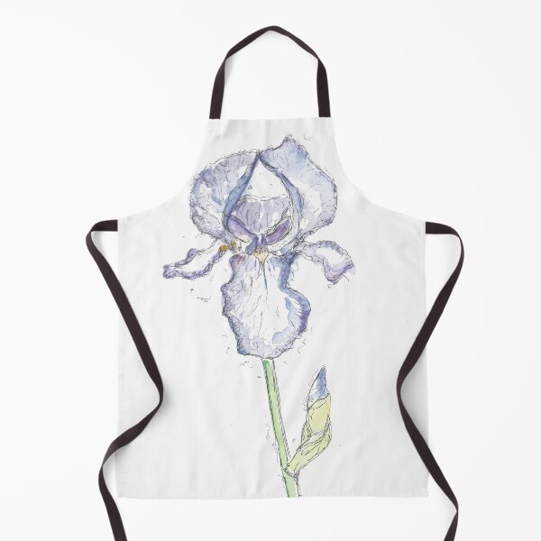 Item preview, Blue iris illustration. designed and sold by DebTheZeb.