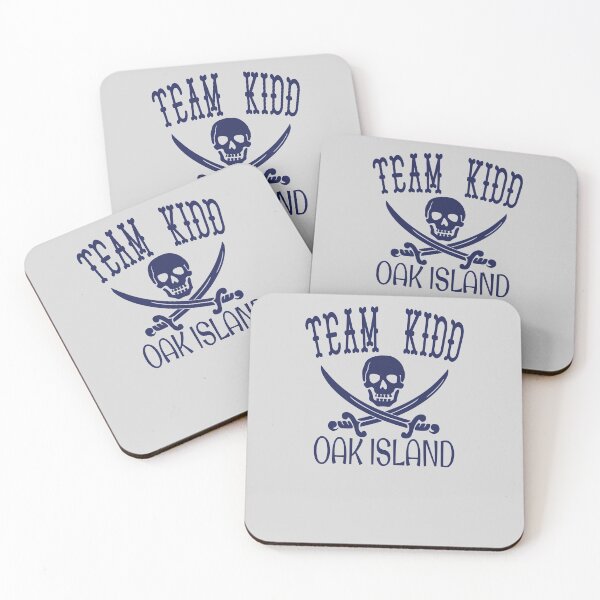 Item preview, Funny Oak Island Team Kidd Treasure Hunter Skull Swords Nova Scotia designed and sold by TopTeeShop.