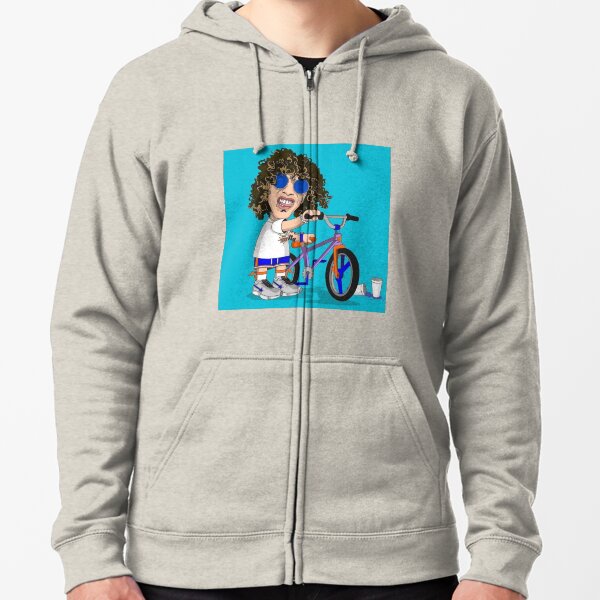 Viajo Sin Ver Jon Z Sudadera con capucha y cremallera