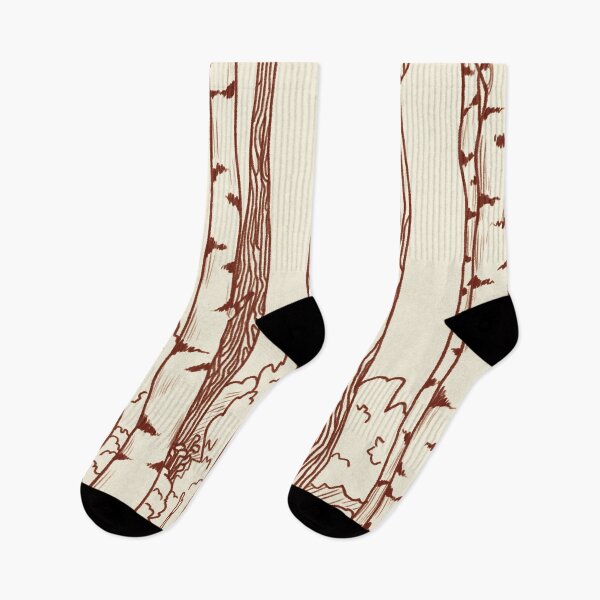 Item preview, Birch forest drawing designed and sold by vieno.