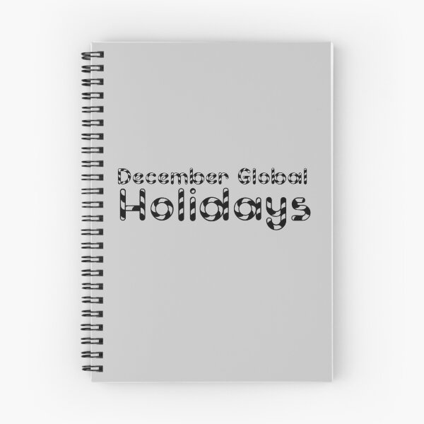 Item preview, December Global Holidays Gray designed and sold by DamaliePierre.
