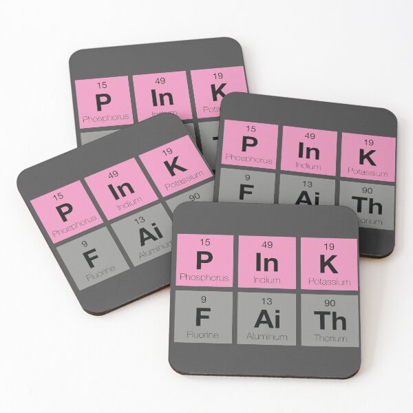 Item preview, Pink Faith Periodic Table designed and sold by IrisDesign20.