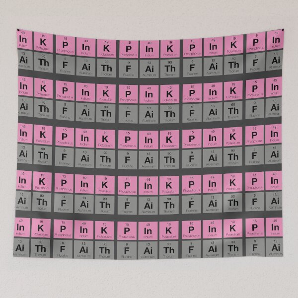 Item preview, Pink Faith Periodic Table designed and sold by IrisDesign20.