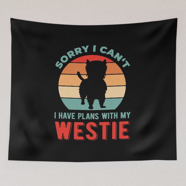 Item preview, West Highland White Terrier Funny designed and sold by artworkbyrihen.