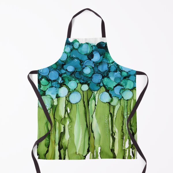 Item preview, Modern Blue Floral designed and sold by Kelly Ryan Rhoades.