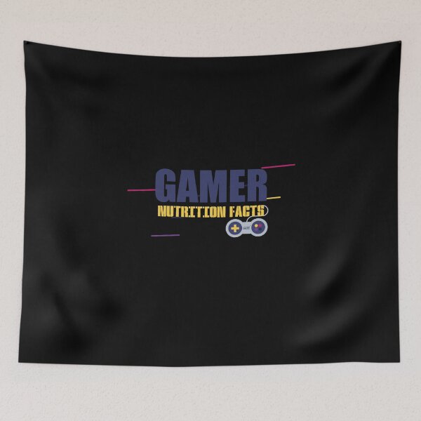 Item preview, Gamer Nutrition Facts Games Lover For Boys and Girls Gifts for Gamers designed and sold by AchrafOc.