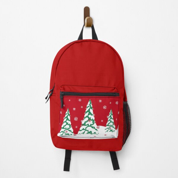 Item preview, Winter illustration "Christmas trees in the snow" designed and sold by ElenaSteinbach.