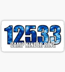 Camp Kinder Ring Sticker