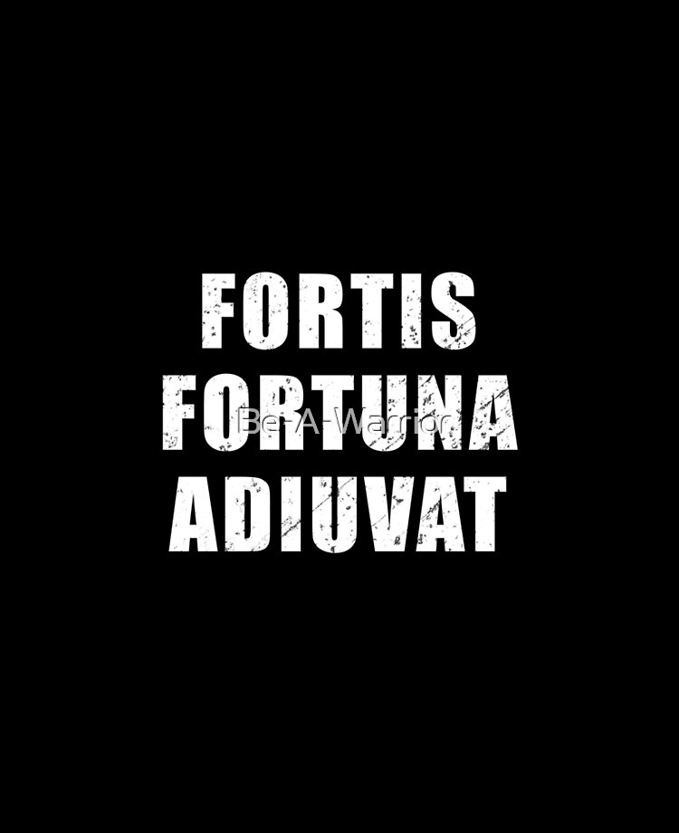 fortis fortuna adiuvat Wall Clock by Amanda Lien | Society6