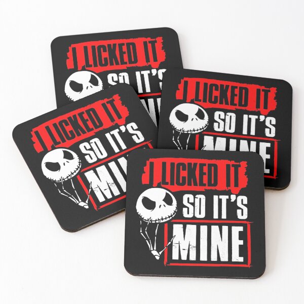Item preview, I Licked It So It's Mine Funny Jack Skellington Halloween designed and sold by MasukBoss.