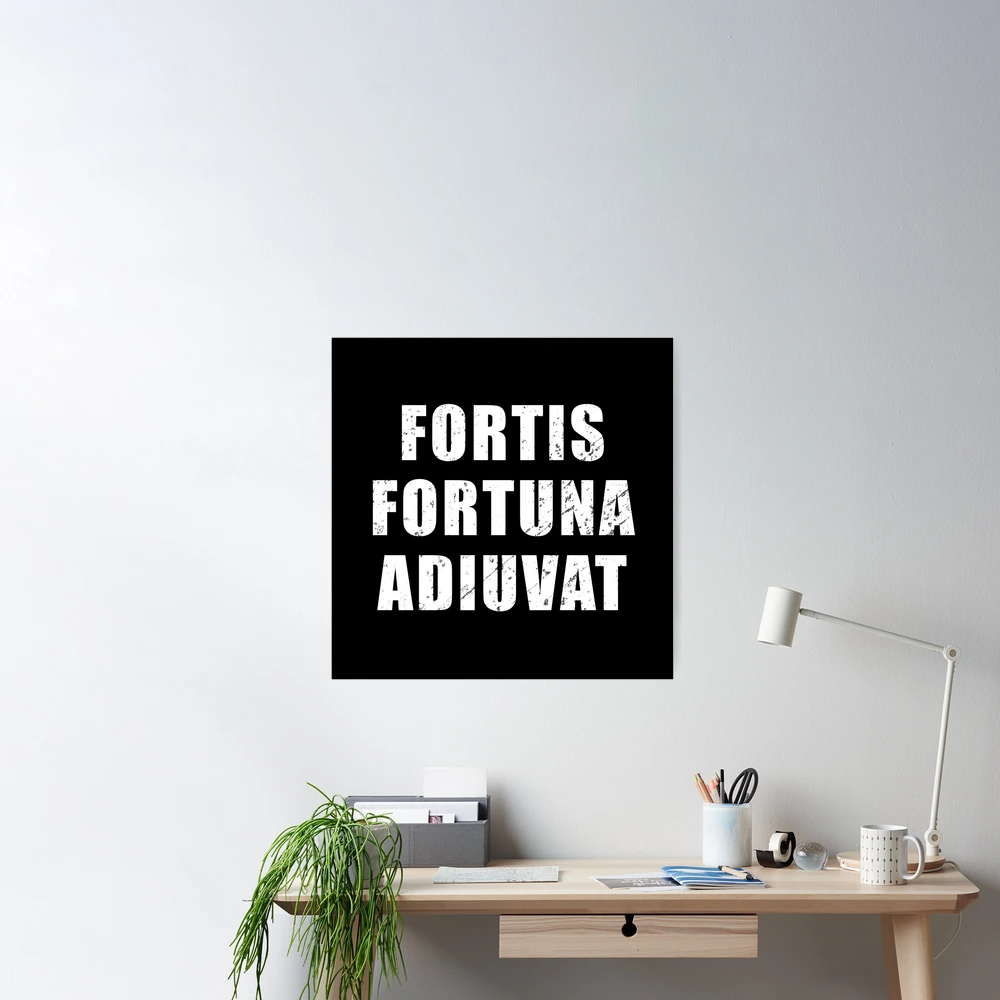 Wall sticker Fortis fortuna adiuvat