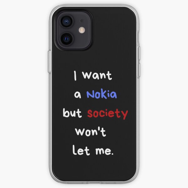 Nokia vibes Funda blanda para iPhone