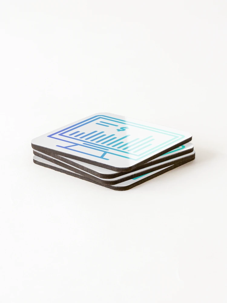 Thumbnail 4 of 5, Coasters (Set of 4), Computer Chart designed and sold by Samuelvb.