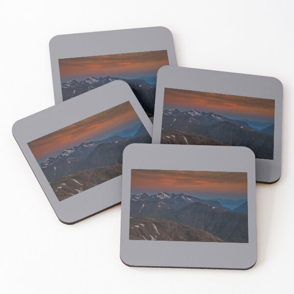 Item preview, Sunset  Bidean Nam BianLandscape Scotland designed and sold by Stravaigin.