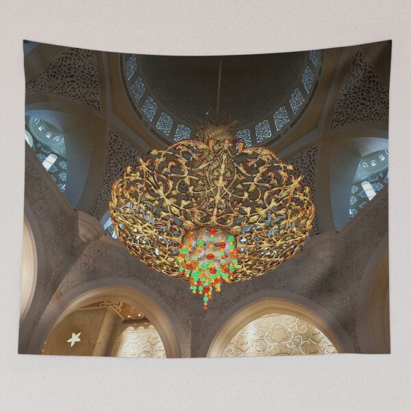 Item preview, Chandelier in Sheikh Zayed Mosque Abu Dhabi designed and sold by socialengineer.