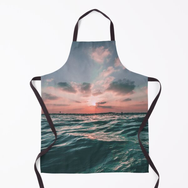 Item preview, Deep Turquoise Tropical Sunset designed and sold by HintofNature.