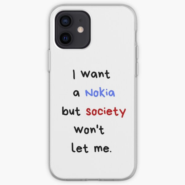 Copia de Nokia vibes Funda blanda para iPhone