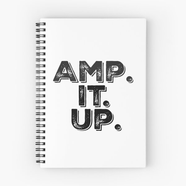 Item preview, Motivational Quote: Amp It Up designed and sold by motivateme.
