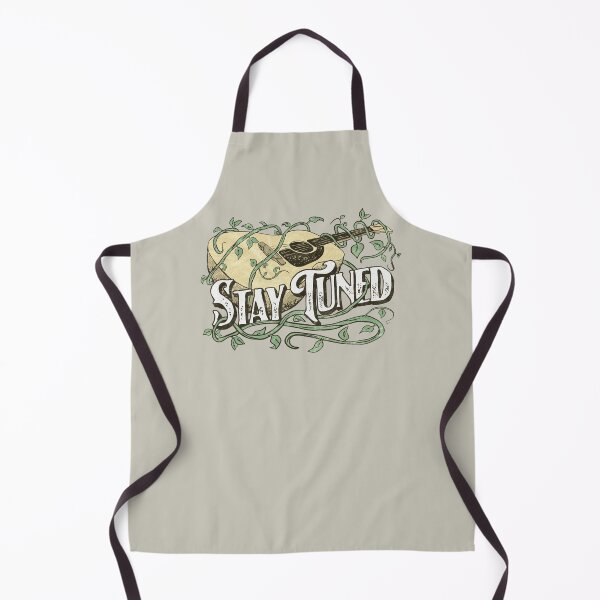 Item preview, Stay Tuned! Acoustic Guitar Vintage Vine designed and sold by giantstepdesign.