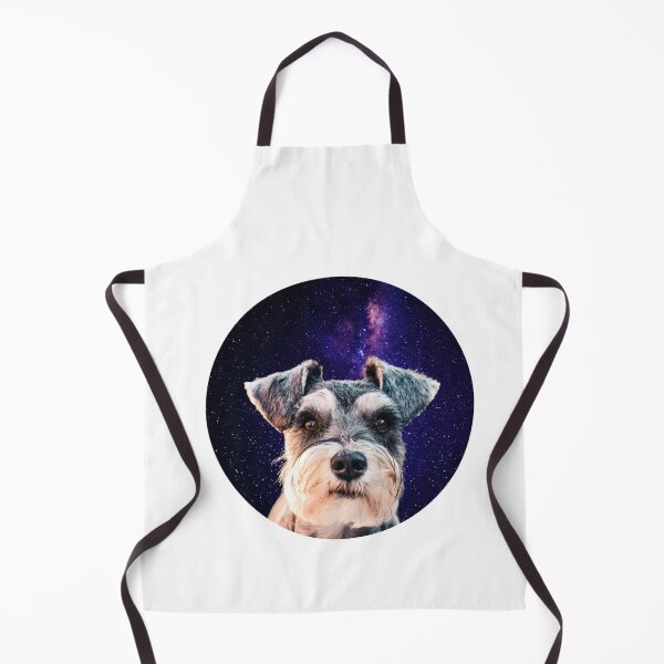 Item preview, funny miniature schnauzer lover face dog galaxy designed and sold by alaechamlal.