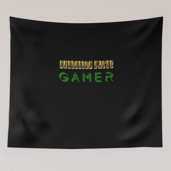 Item preview, Gamer Nutrition Facts Games Lover For Boys and Girls Gifts for Gamers designed and sold by AchrafOc.