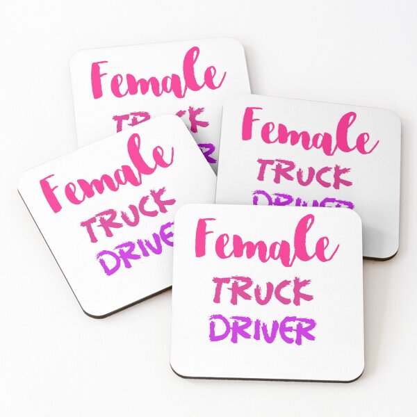 Item preview, Female Truck Driver designed and sold by DiscGolfTees.