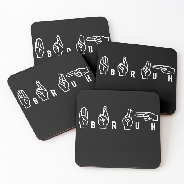 Item preview, Bruh - Sign Language designed and sold by m95sim.