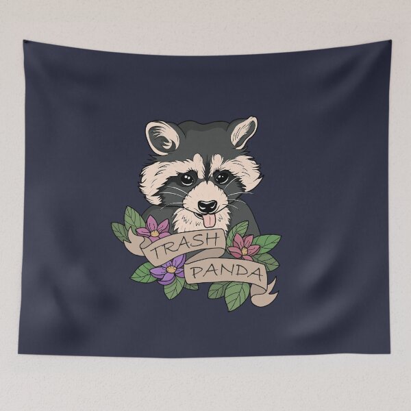 Item preview, Raccoon - Trash Panda designed and sold by ValentinaHramov.