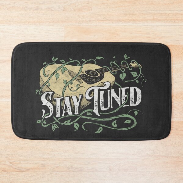 Item preview, Stay Tuned! Acoustic Guitar Vintage Vine designed and sold by giantstepdesign.