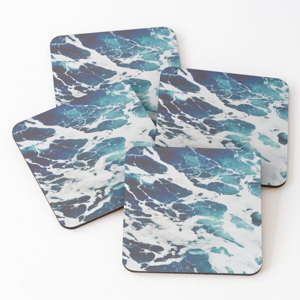 Item preview, Turquoise Marble Ocean designed and sold by HintofNature.