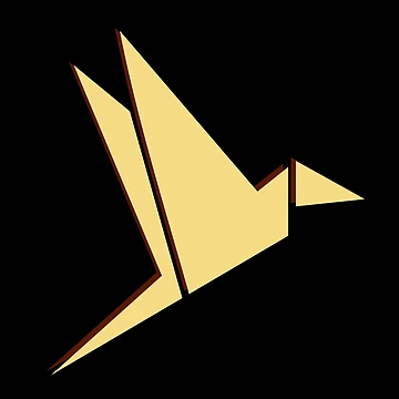 Artwork thumbnail, Bird - Origami by Patternsonly
