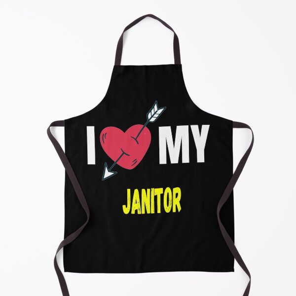 Item preview, I Love My Janitor designed and sold by TGWCAMPER.