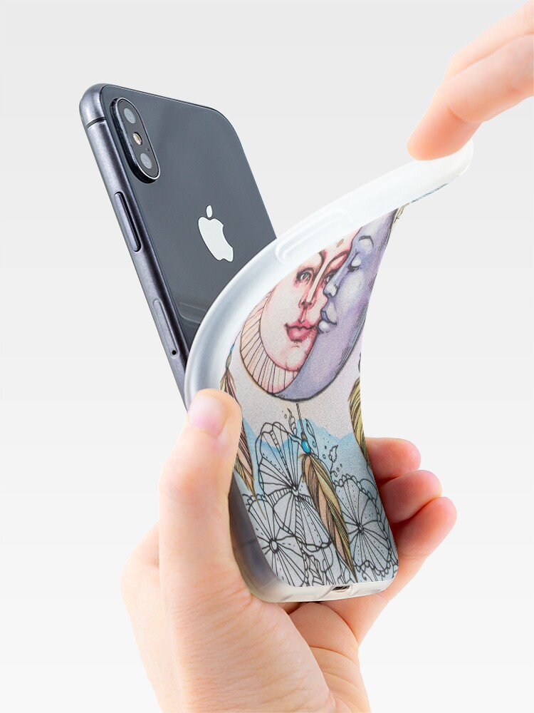 Alternate view of Bohemian Romance iPhone Case & Cover