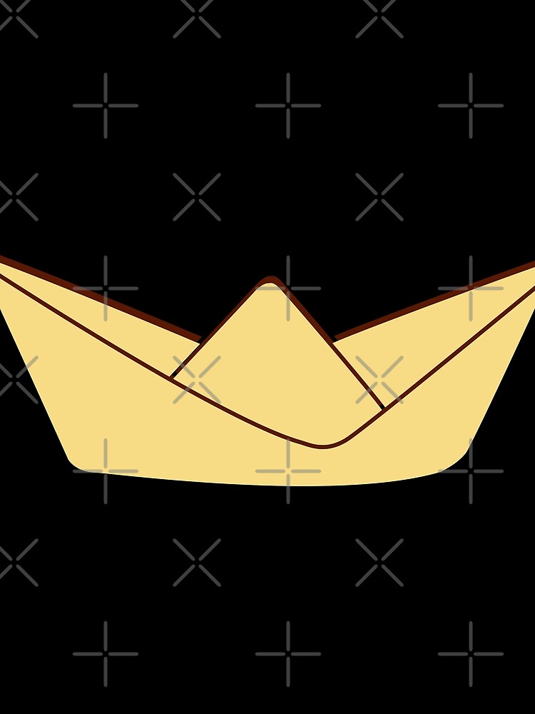 Thumbnail 3 von 3, Tuch, Traditional Origami Boat designt und verkauft von Patternsonly.