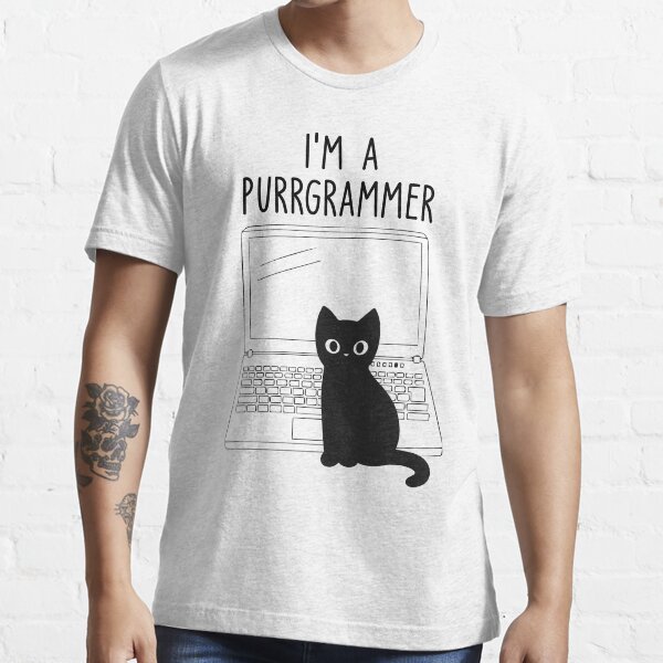 I'm a purrgrammer - Funny programming jokes Essential T-Shirt