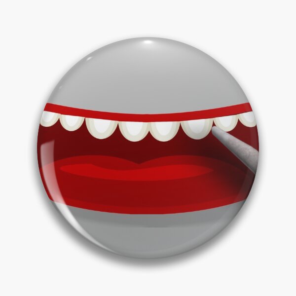 Item preview, CARTOON MOUTH, SMOKING WEED 420 - LOOKS HILARIOUS ON A MASK + MORE! designed and sold by TRENDATTHETOP.