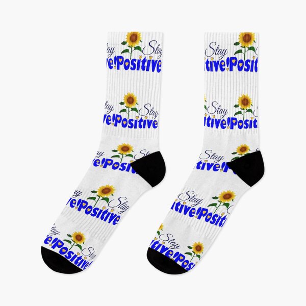 Item preview, ❤️Stay Positive-Inspirational Sunflower Quote designed and sold by Fantabulous.