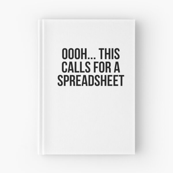Item preview, Oooh... This Calls for a Spreadsheet, CPA designed and sold by Everythingafter.