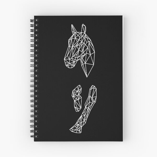 Item preview, White Geometric Horse designed and sold by 5thSeason.