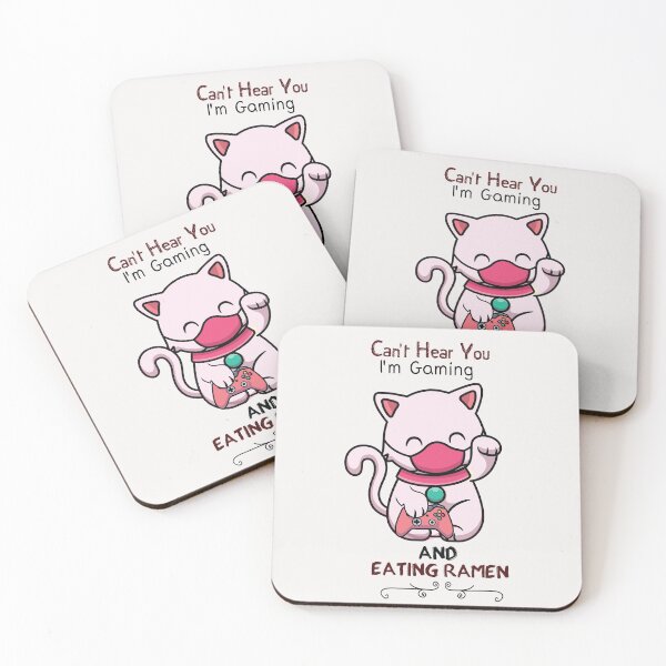 Item preview, Can't Hear You I'm Gaming and eating ramen - online games designed and sold by Hannah  Pillic.