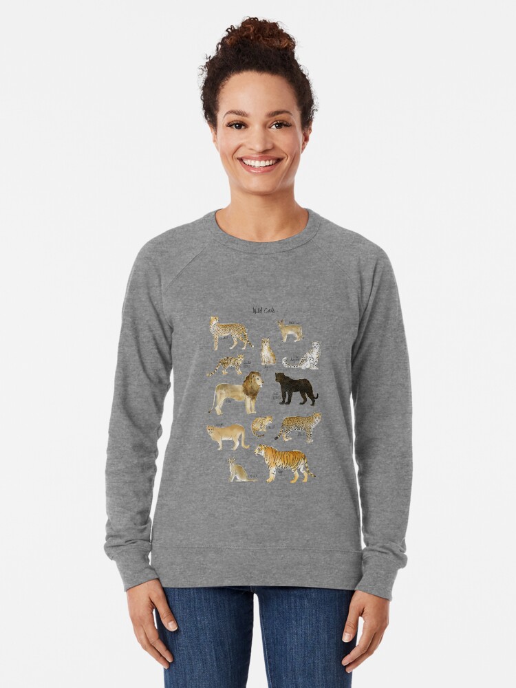 Alternate view of Wild Cats Lightweight Sweatshirt